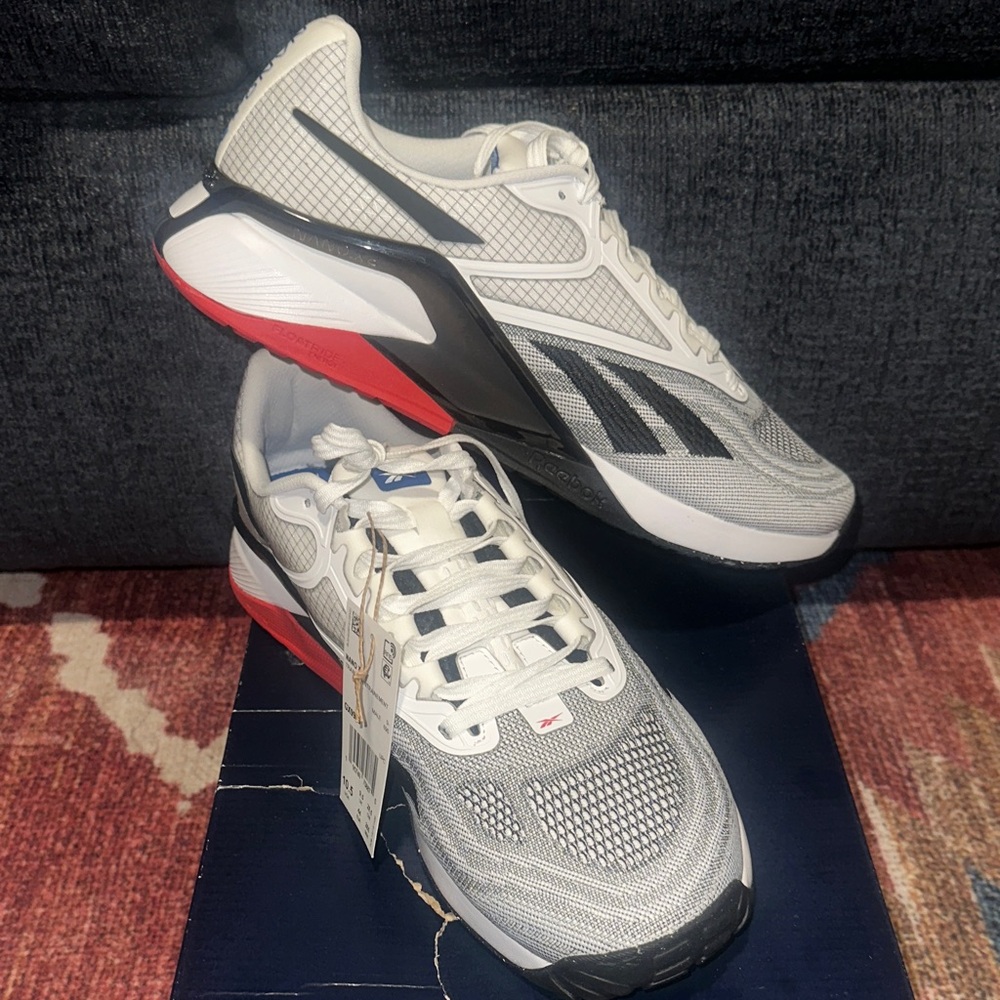 Reebok Nano X2 - 10.5 Men’s - Red, white and grey
